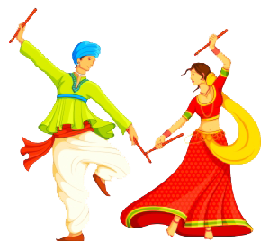 festive dandiya dance